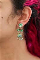 Orecchini Ayala Bar Donna Seagrass in Lega metallica Cristallo C2352 - C2352